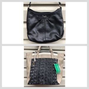 Coach and United Colors of Benetton purses (moving out sale)